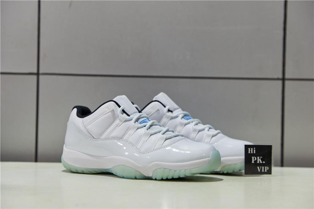 Authentic Air Jordan 11 Low Columbia